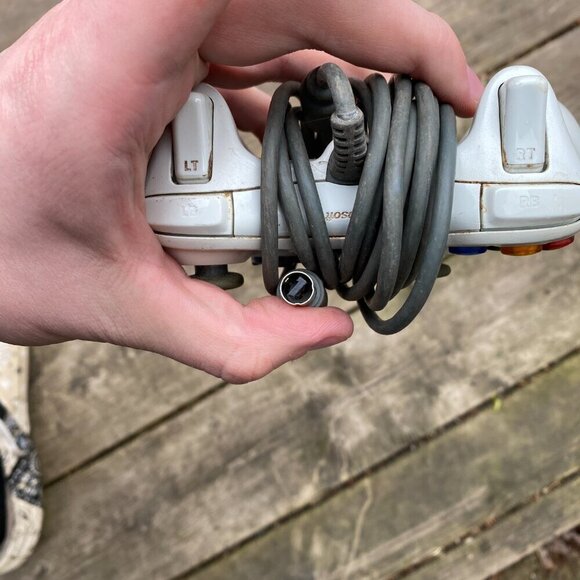 Wired Xbox 360 Controller - White - Picture 5 of 5